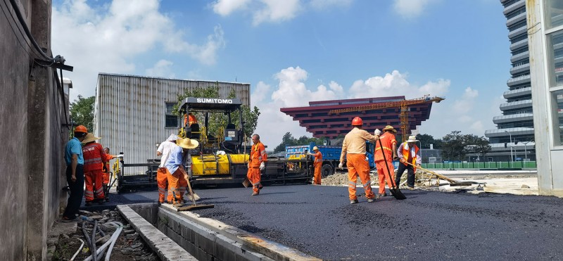 廠區(qū)園區(qū)等瀝青路面施工